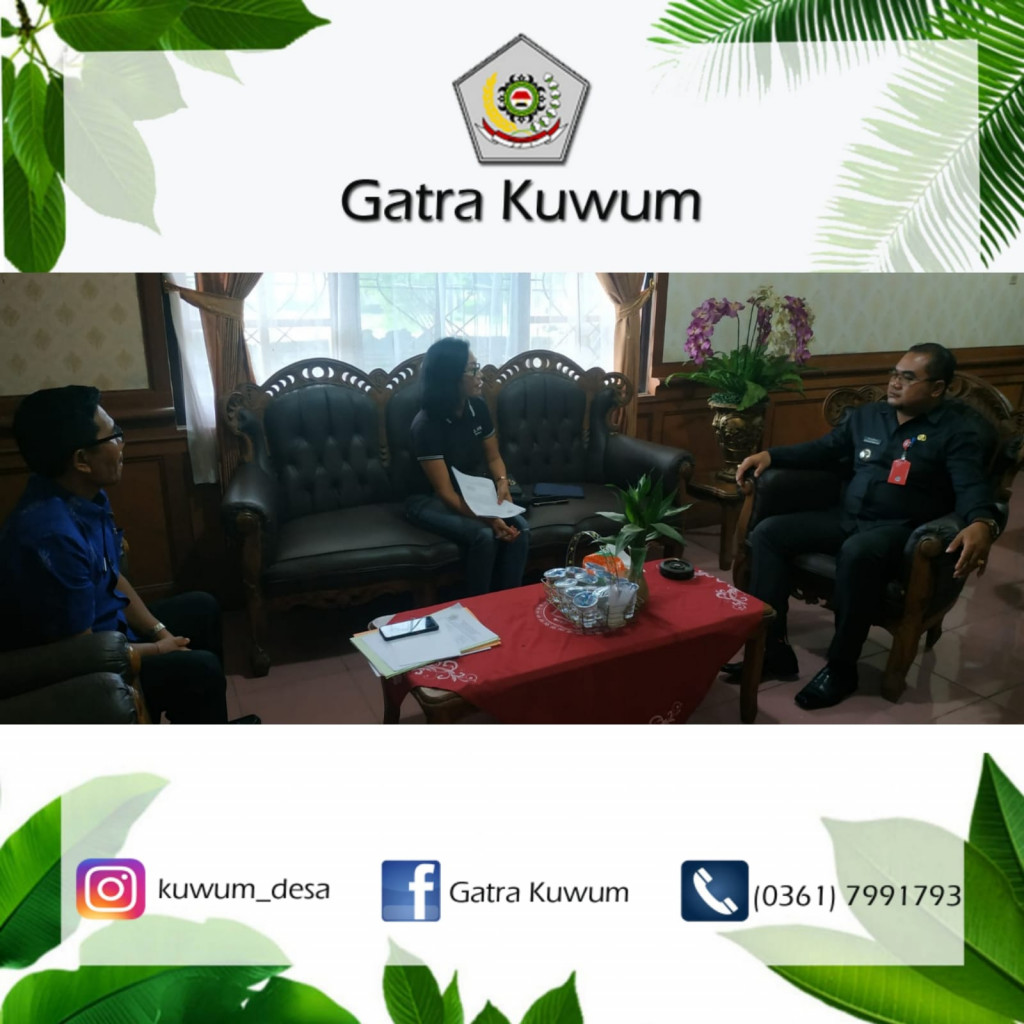 KOORDINASI DARI DINAS DLHK KABUPATEN BADUNG TERKAIT TPS3R DAN BANK SAMPAH